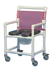 Standard Line Open Front Soft Seat Shower Chair Commode